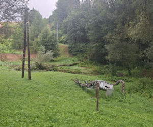 Skutki nawałnicy w Ciężkowicach - Powiat Tarnowski