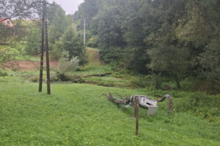 Skutki nawałnicy w Ciężkowicach - Powiat Tarnowski