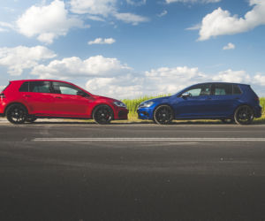 Volkswagen Golf GTI TCR 5D 2.0 TSI 290 KM DSG7 vs. Volkswagen Golf R 5D 2.0 TSI 300 KM DSG7 4Motion