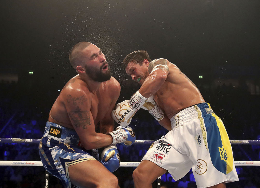 Oleksandr Usyk obronił 5 pasów