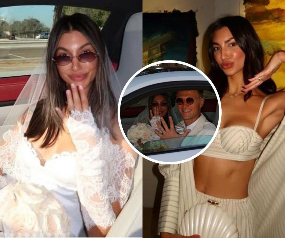 Adrian Meronk i Melania ślub