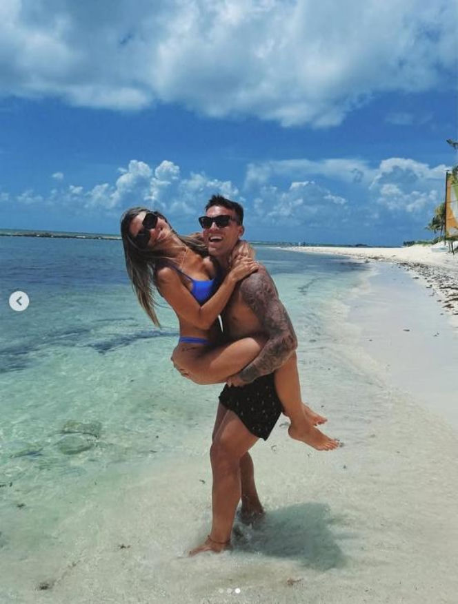 Agustina Gandolfo i Lautaro Martinez