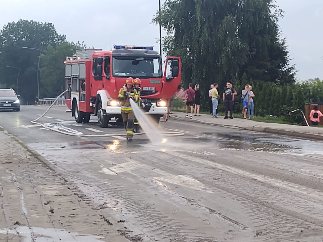 Żywioł spustoszył Sądecczyznę. Nowy Sącz i Łącko błyskawicznie zalane