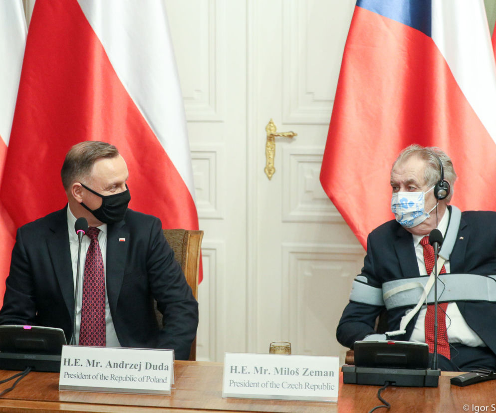Andrzej Duda i Milosz Zeman