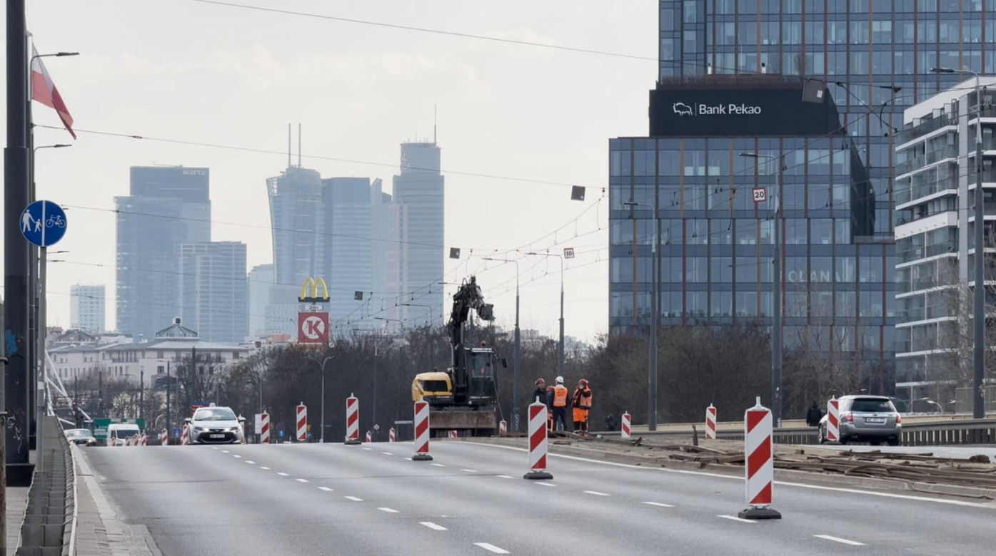 Ruszył rRuszył remont torowiska przy Arkadii w Warszawie