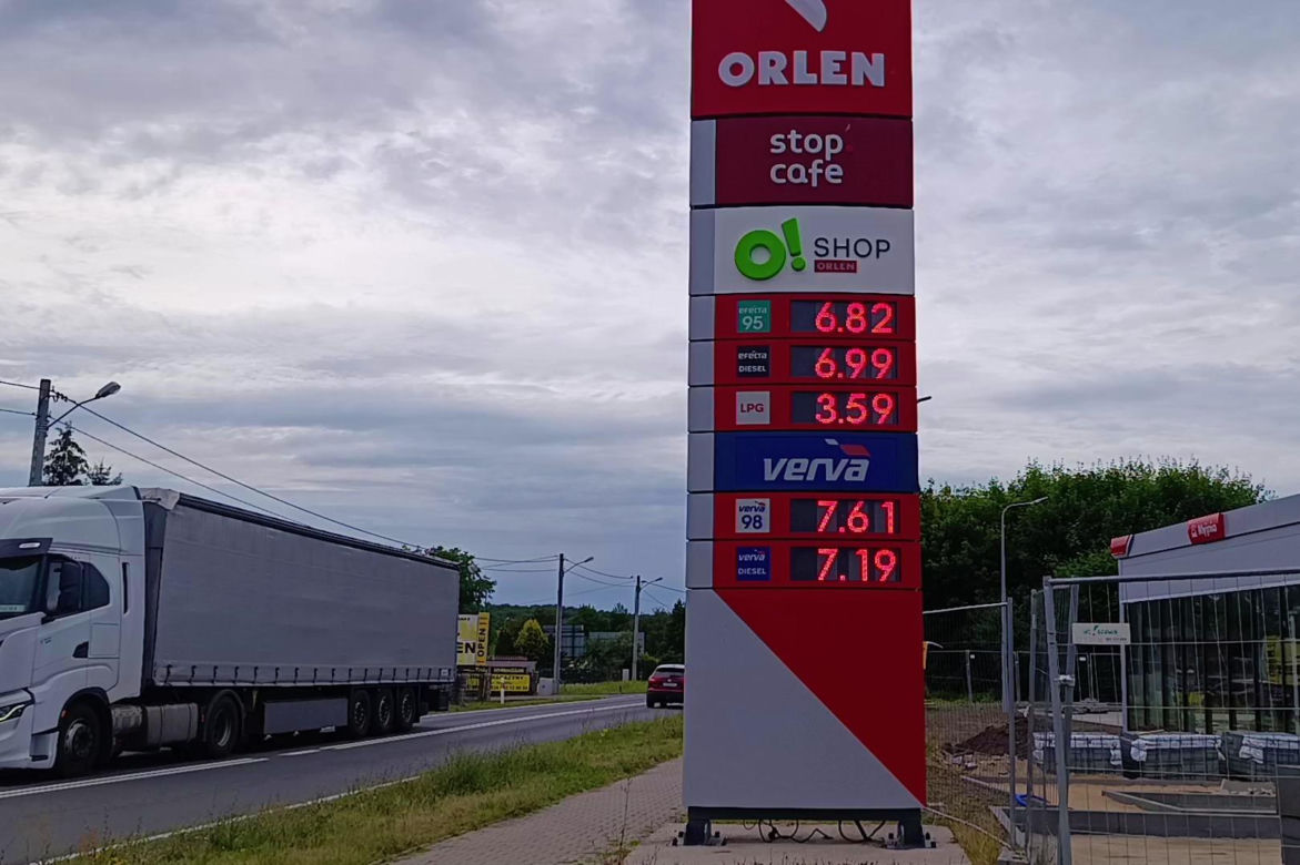 Ceny paliw w Lubieszynie po zniesieniu programu CPN
