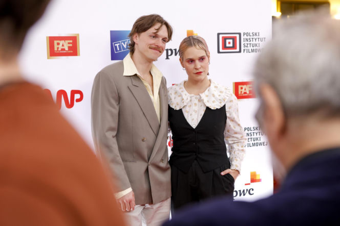 Tomasz Włosok i Malwina Buss