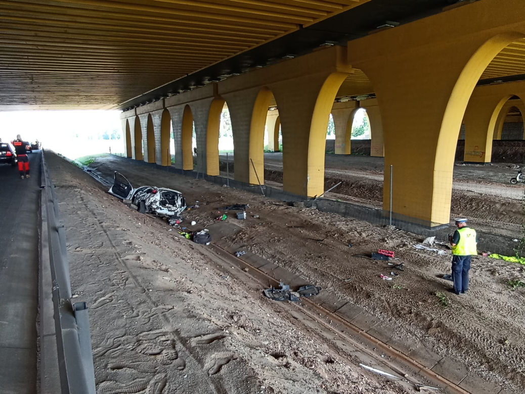 Śmiertelny wypadek na autostradzie A4