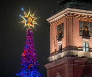 Świąteczna iluminacja 2025/2026 w Warszawie
