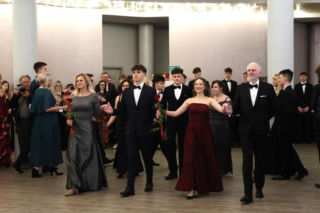 Barbara Nowacka na studniówce