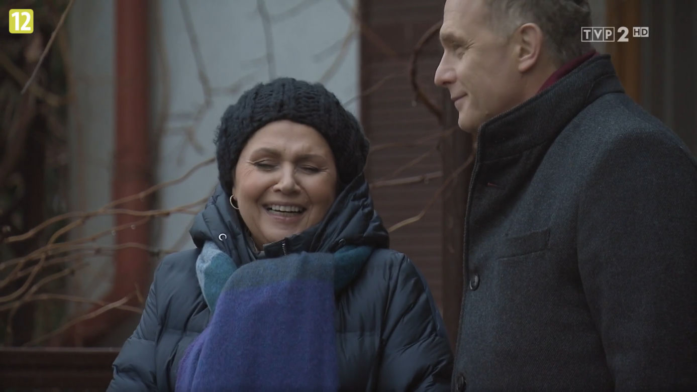 M jak miłość, odc. 1645: Marysia (Małgorzata Pieńkowska), Artur (Robert Moskwa)