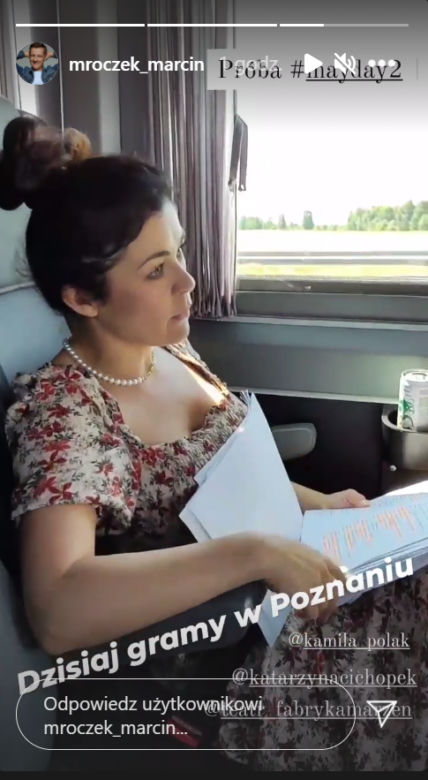 M jak miłość. Katarzyna Cichopek (Kinga)