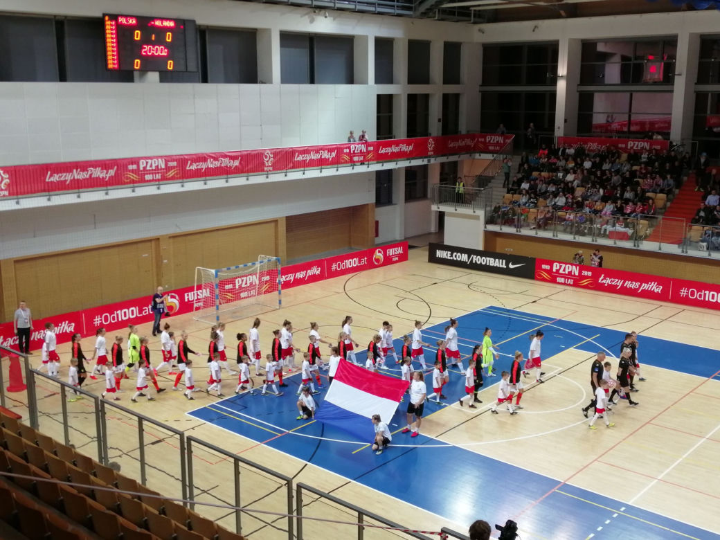 Mecz Polska - Holandia w futsalu kobiet
