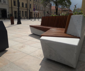Parklety w centrum Lublina