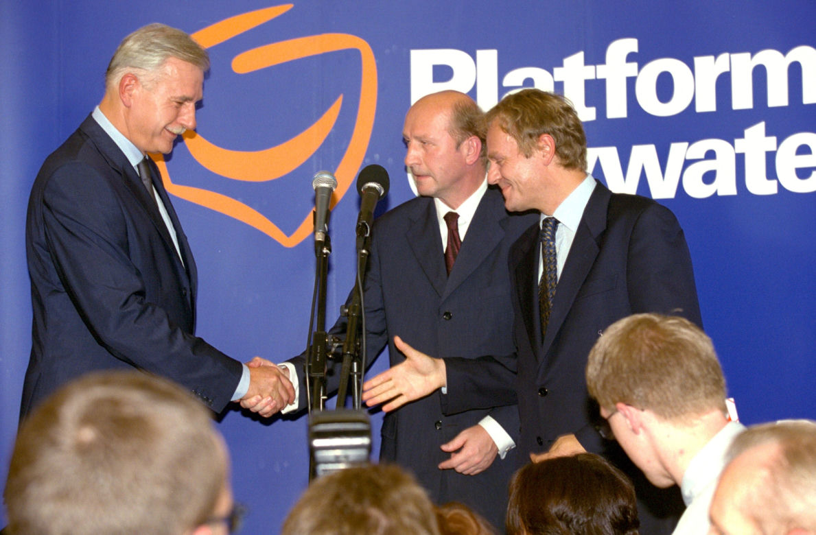 Olechowski, Tusk, Płażyński