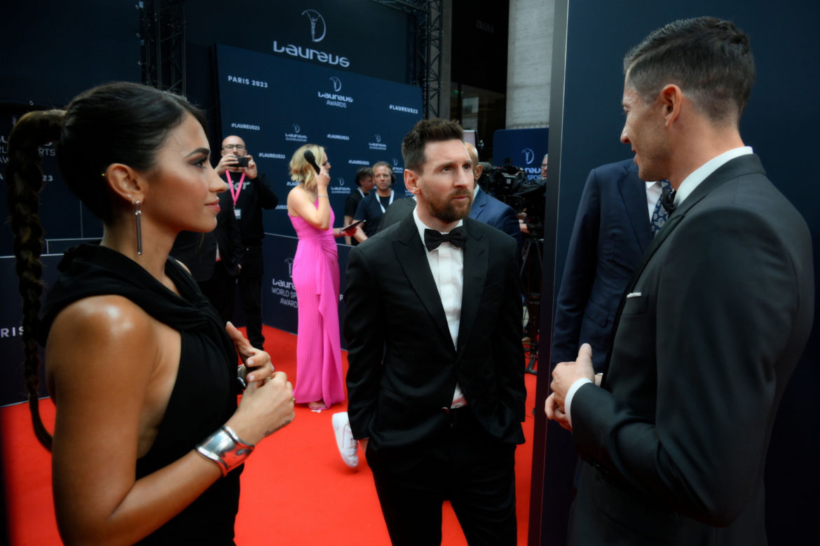 Spotkanie Messiego z Lewandowskim