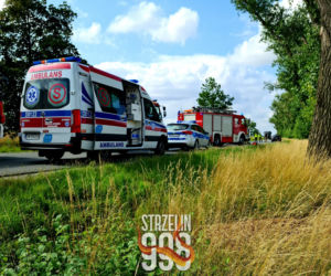 Wypadek na trasie między Strzelinem a Wrocławiem