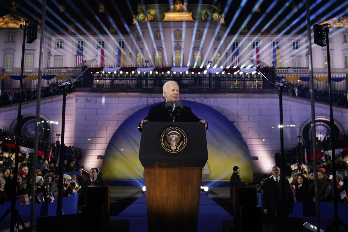 Joe Biden w Warszawie