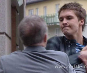 M jak MIŁOŚĆ, odc. 933. Ryszard Kowalski (Aleksander Mikołajczak) i Marcin (Mikołaj Roznerski)