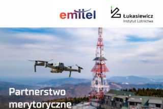 Emitel i Łukasiewicz–ILOT łączą siły. Polska przyspiesza rozwój infrastruktury dronowej