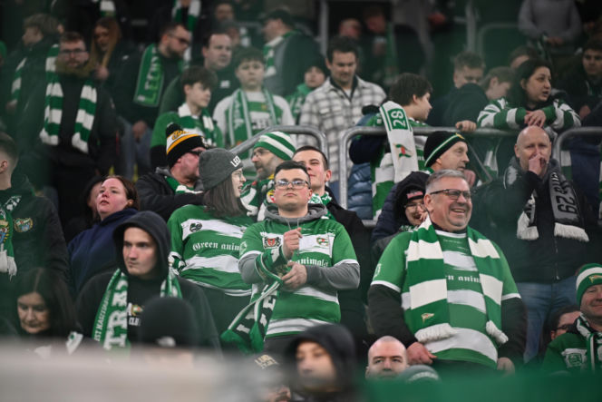 Lechia Gdańsk - Jagiellonia Białystok: Zdjęcia kibiców i zawodników z meczu 24. kolejki PKO BP Ekstraklasy