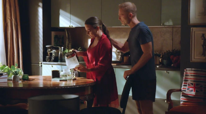 M jak miłość odc. 1912. Magda (Anna Mucha), Andrzej Budzyński (Krystian Wieczorek)