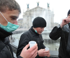 Ukraina walczy z epidemią grypy
