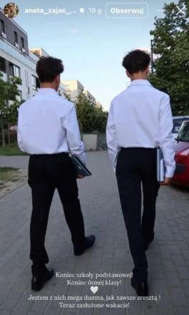 Gwiazdy pochwaliły się świadectwami dzieci