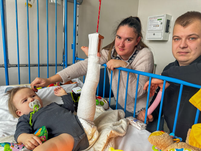 Wypadek w Ostródzie. Malutka Antonina godzinami czekała na pomoc