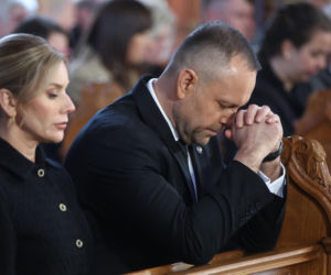 Ból, rozpacz, łzy. Poruszające sceny na pogrzebie Łukasza Litewki