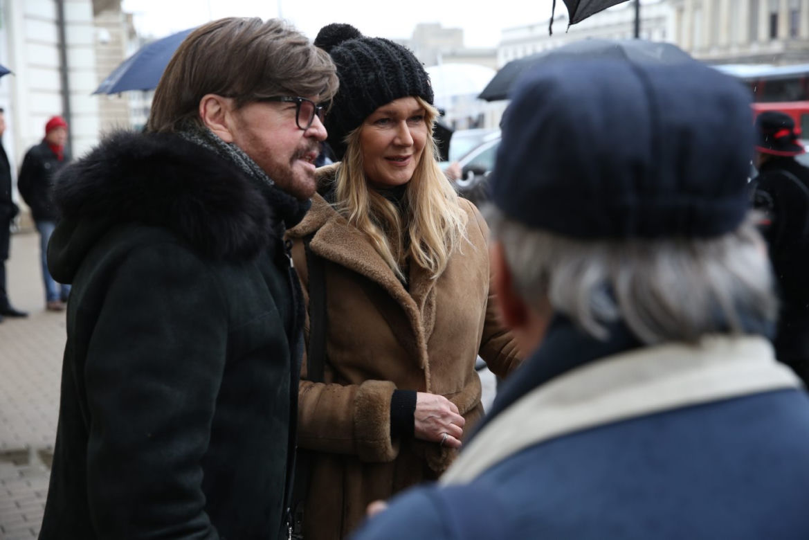 Pogrzeb Jerzego Gruzy. Żegnała go rodzina i przyjaciele.