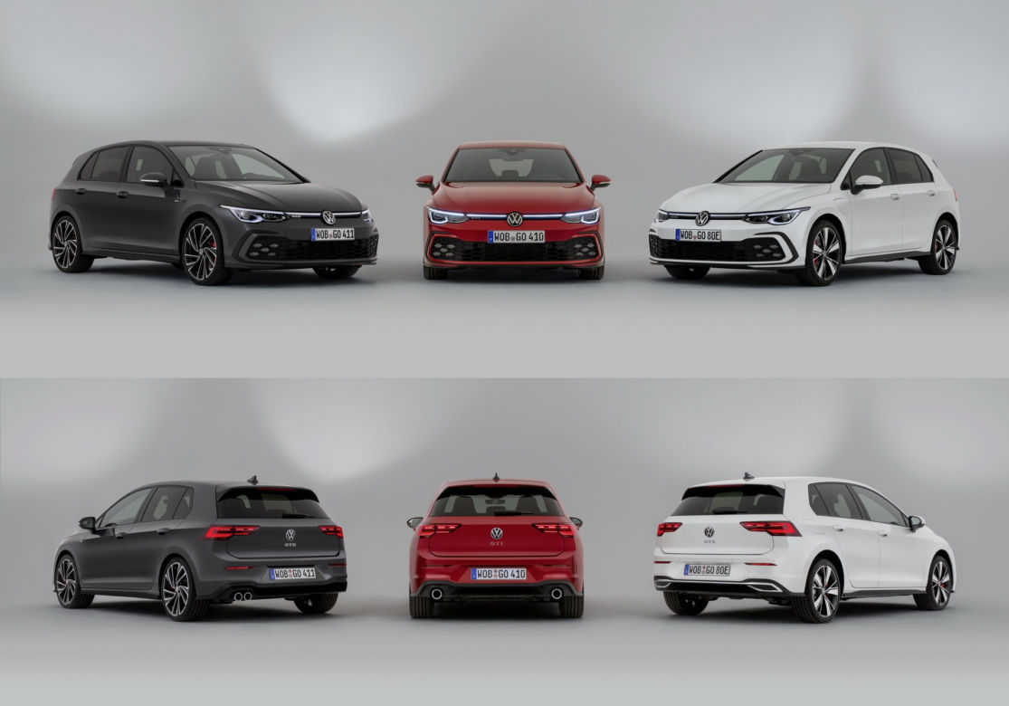Volkswagen Golf GTI, Volkswagen Golf GTD, Volkswagen Golf GTE