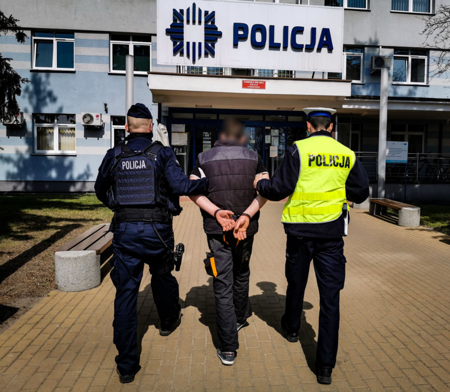 Kleosin. Pościg za pijanym kierowcą