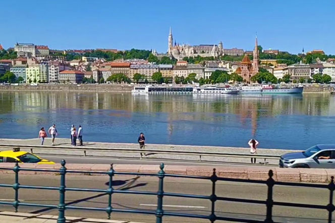 Budapeszt z okien tramwaju