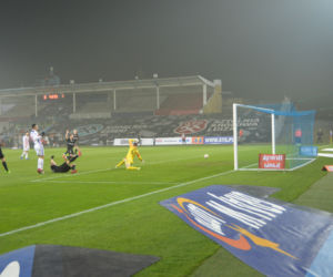 Górnik Zabrze - Cracovia: Gol Cabrery daje gościom 3 punkty [ZDJĘCIA KIBICÓW]