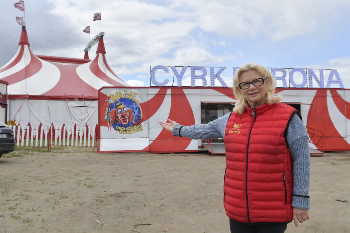 Cyrk Korona w Warszawie z numerami pokazywanymi po raz pierwszy w Polsce