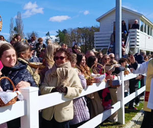 Konna święconka w Szczecinie