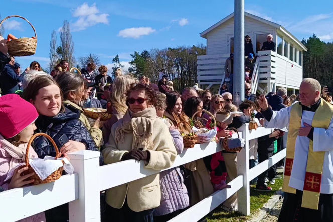 Konna święconka w Szczecinie