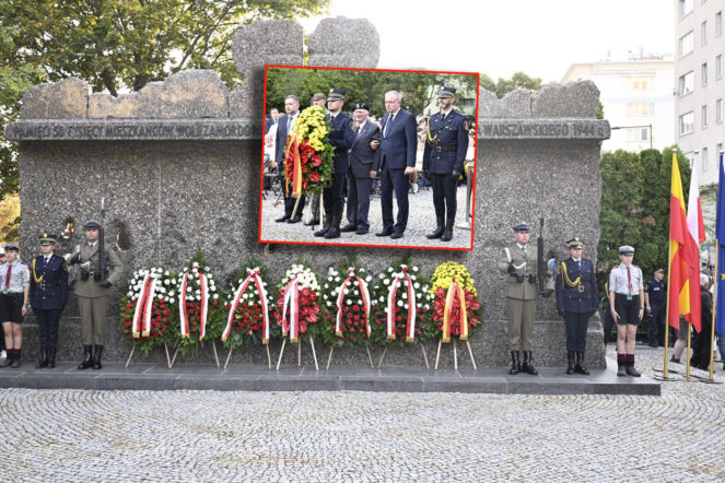 Warszawiacy oddali  hołd zamordowanym mieszkańcom Woli. Popłynęły łzy po policzkach