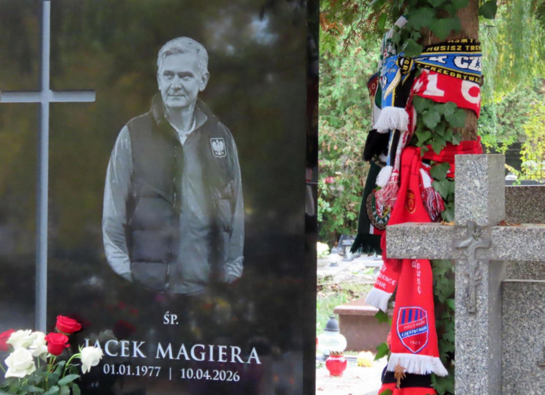 Groby Lucjana Brychczego i Jacka Magiery