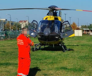 Dwa śmigłowce lądowały na Bemowie. W Warszawie brakuje karetek