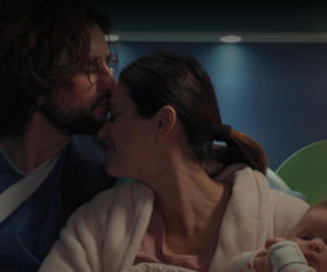 M jak miłość odc. 1915. Kasia (Paulina Lasota), Mariusz (Mateusz Mosiewicz), córka Zosia