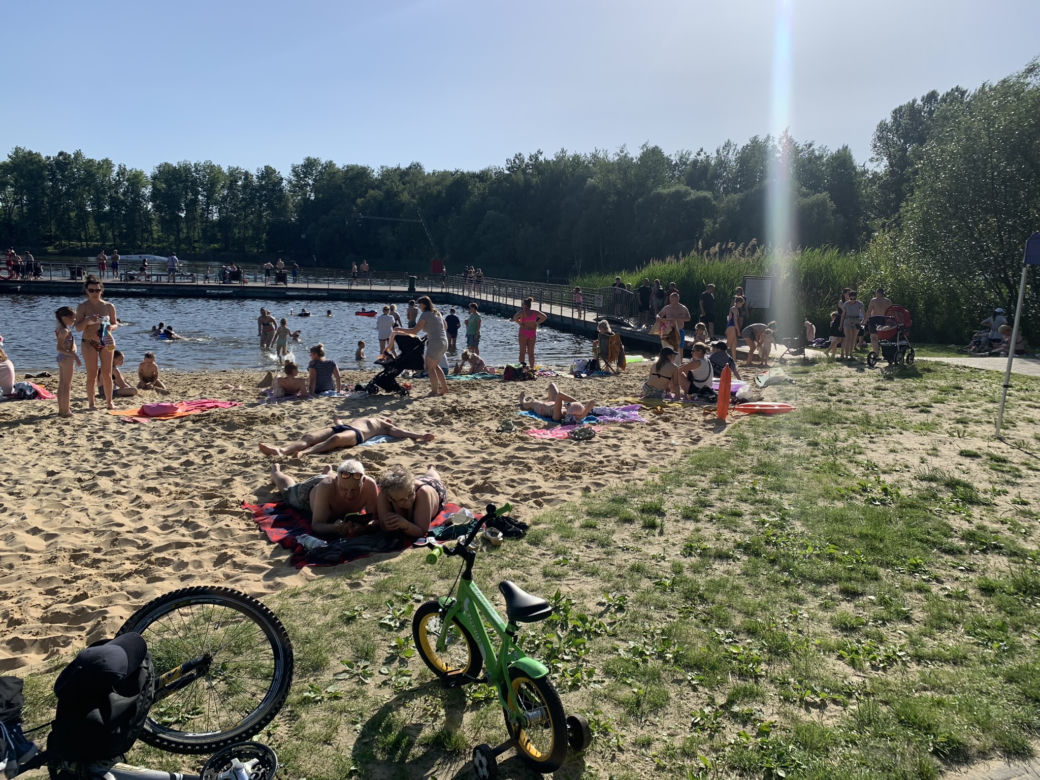 Sezon kąpielowy na Stawikach rozpoczęty. Sosnowiec ma piękną plażę