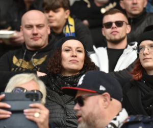 PRES Grupa Deweloperska Toruń - Stelmet Falubaz Zielona Góra, zdjęcia kibiców i zawodników ze sparingu na Motoarenie