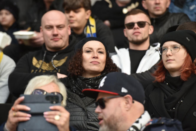 PRES Grupa Deweloperska Toruń - Stelmet Falubaz Zielona Góra, zdjęcia kibiców i zawodników ze sparingu na Motoarenie