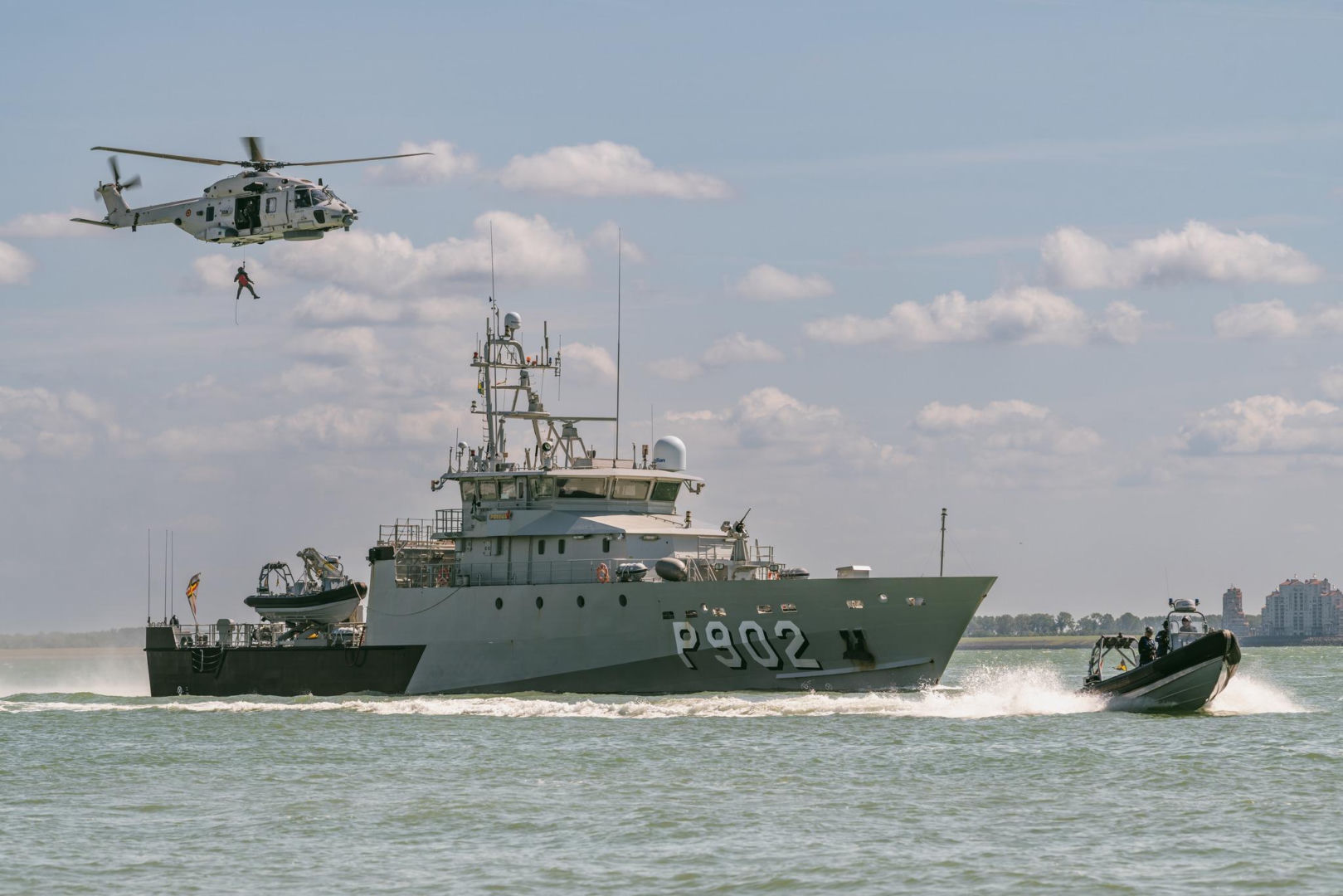Belgijski patrolowiec typu Castor "Pollux" (P902)