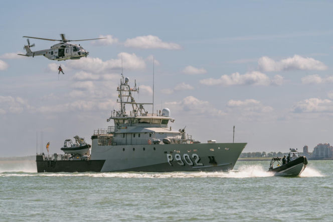 Belgijski patrolowiec typu Castor "Pollux" (P902)