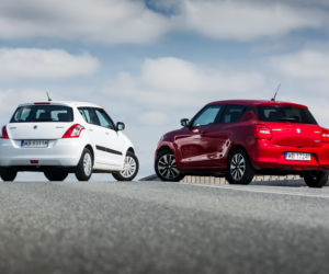 Dwie generacje Suzuki Swift