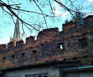 Tajemniczy mur w centrum Szczecina