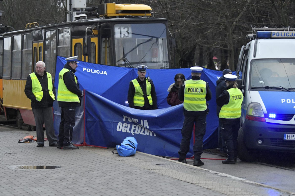 Wypadek śmiertelny na torowisku